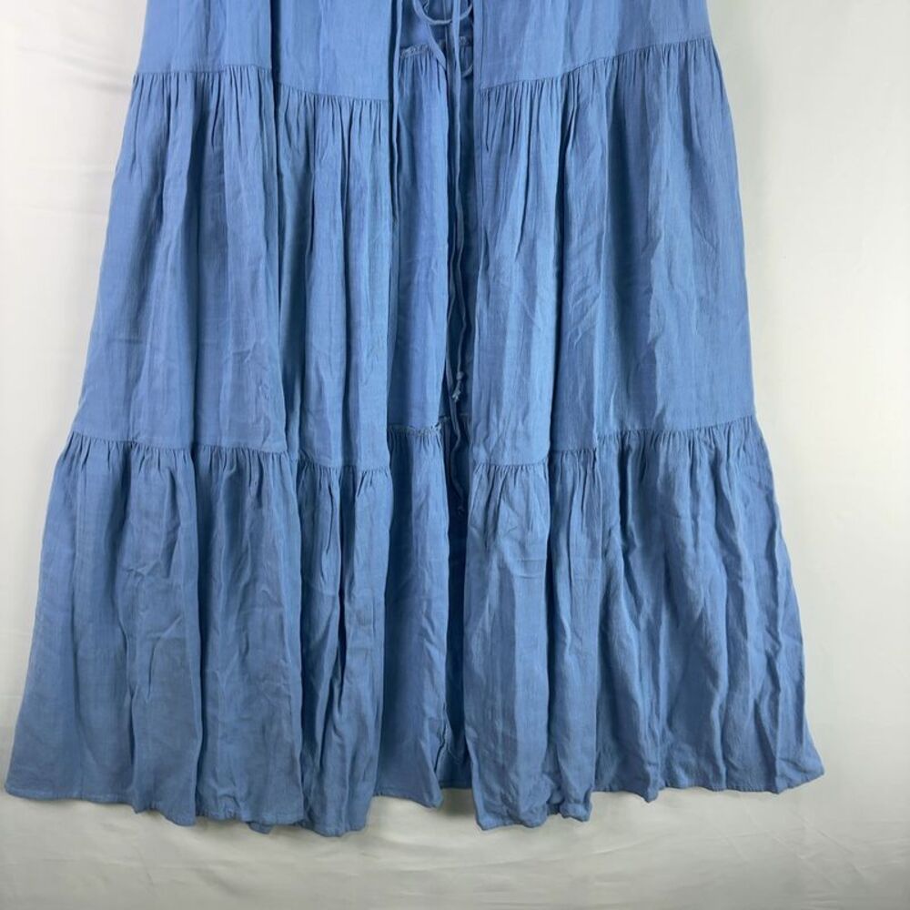 Christy Dawn Blue Wrap Dress - Picture 11 of 14